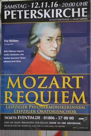 Peterskirche - Mozart Requiem am 12.11.2016