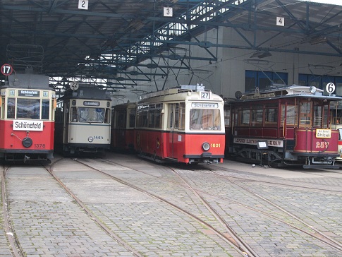 Straßenbahnhof Leipzig - Straßenbahnmuseum